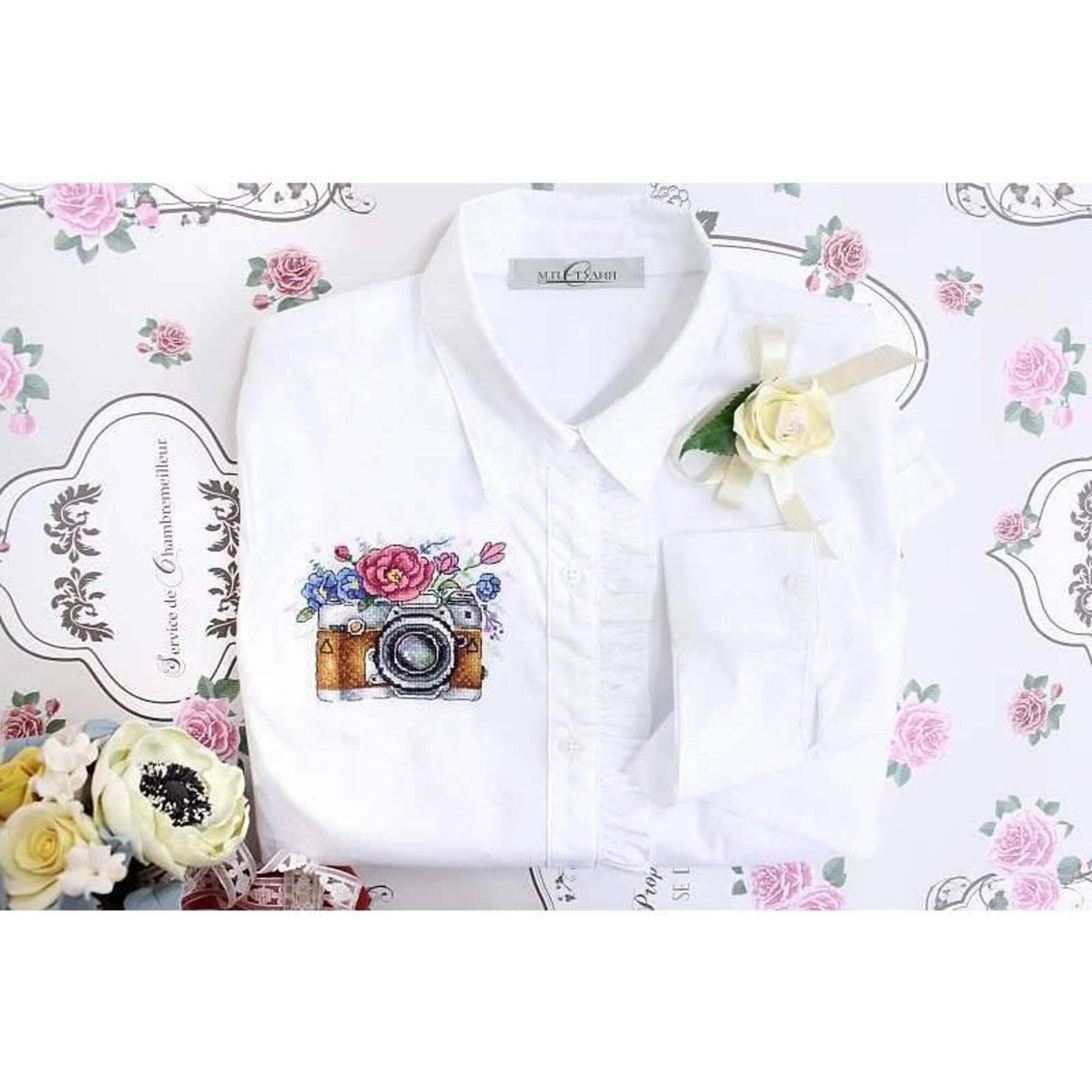 MP Studia Photo Camera Cross Stitch Kit